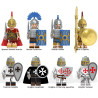Figurky Historických Válečníků 8 ks k LEGO