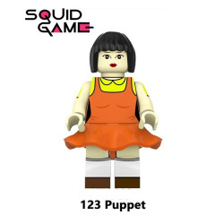 Figúrky Squid Game | Hra na Oliheň k LEGO 9 ks