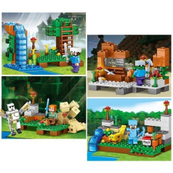 Stavebnice MINECRAFT k LEGO 4v1