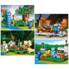 Stavebnice MINECRAFT k LEGO 4v1