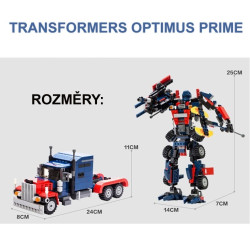 Stavebnice Optimus Prime Transformers k LEGO