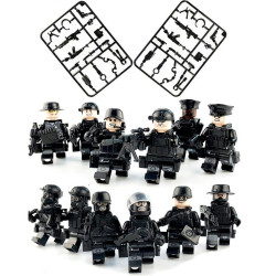 Figurky SWAT Policie k LEGO 12 ks