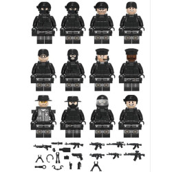 Figurky SWAT k LEGO 12 ks