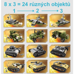 letadlo | tank | loď | auto k LEGO