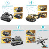 Stavebnice armáda 8v1 k LEGO 1061 ks