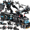 Stavebnice speciální tým SWAT Policie k LEGO 828 ks