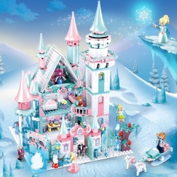 Stavebnice Hrad Ledové Království 1314 dílků