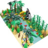 Stavebnice Džungle Jurský Svět k LEGO