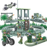 Stavebnice Vojenská Základna SWAT k LEGO