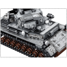 Stavebnice Německý TANK k LEGO 596 ks