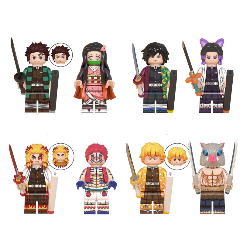 Figurky Demon Slayer 8 ks