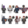 Figurky Falcon a Black Widow 8 ks