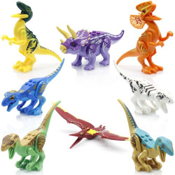 Figúrky Jurský Svet Dinosaury k LEGO 16 ks