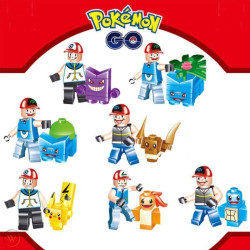 Figurky POKEMON k LEGO 16 ks
