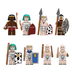 Figurky Egyptský válečníci 8 ks