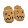 Roztomilé plyšové pantofle Kawaii Bubble Tea 36-41