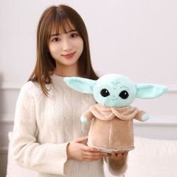 Disney Star Wars Yoda Plyšová hračka Grogu Mandalorian Figúrka Yoda Baby Model Bábiky Plnená kreslená hračka Yoda Vankúš vianočn