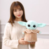 Disney Star Wars Yoda Plyšová hračka Grogu Mandalorian Figúrka Yoda Baby Model Bábiky Plnená kreslená hračka Yoda Vankúš vianočn