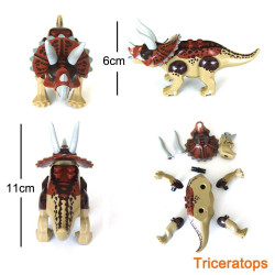 Figúrky Jurský Svet Dinosaury k LEGO 16 ks