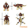 Figúrky Jurský Svet Dinosaury k LEGO 16 ks
