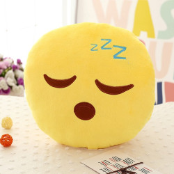 Plyšové polštáře emotikonů 32 cm