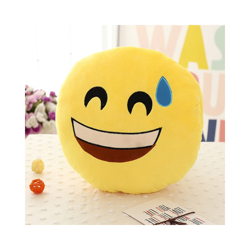 Plyšové vankúše emotikonov 32 cm