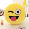 Plyšové polštáře emotikonů 32 cm
