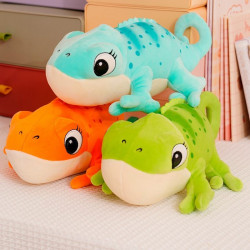 Plyšák roztomilý chameleón 30 cm
