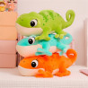 Plyšák roztomilý chameleon 30 cm