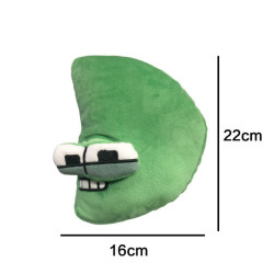 Plyšové písmenká 19-22 cm