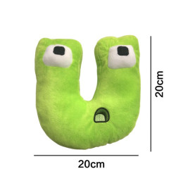 Plyšové písmenká 19-22 cm