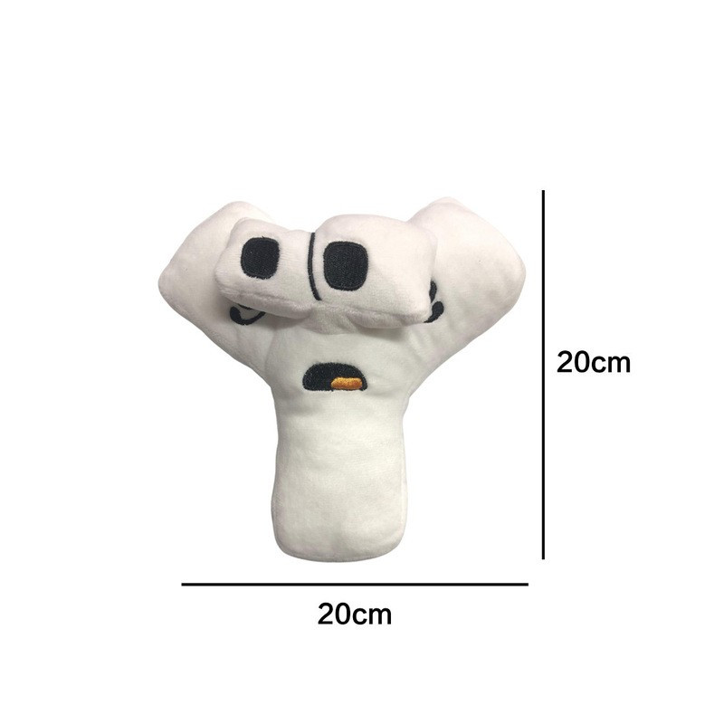 Plyšová písmenka 19-22 cm