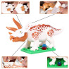 Figurky Jurský Svět Dinosauři k LEGO 12 ks Triceratops