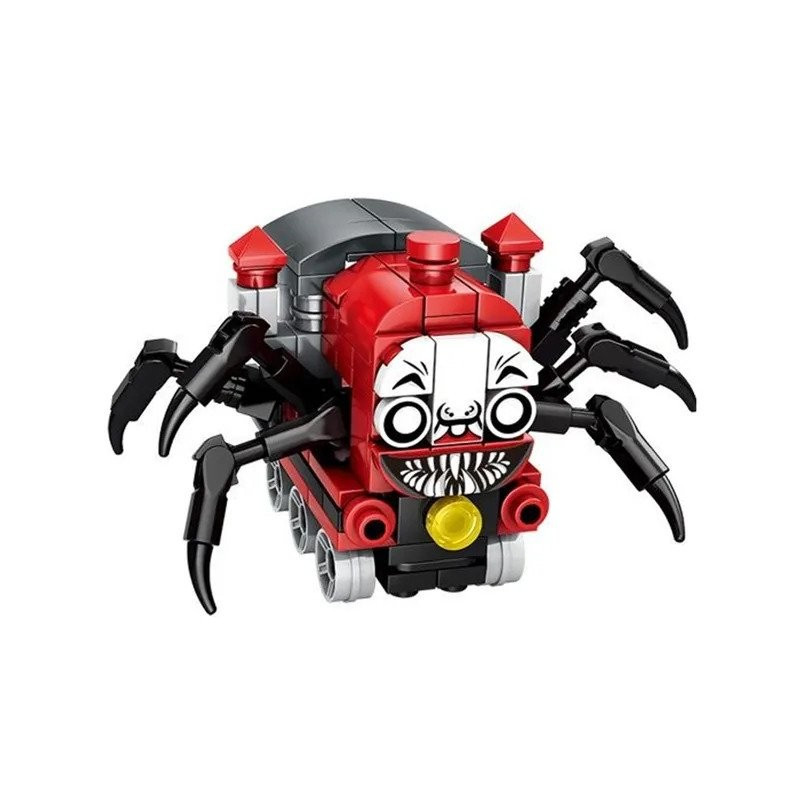 Choo-choo Charles Horrors Hra Stavebné kocky Démonický pavúk Vlak Postavičky zvierat Monštrá Kocky Moc hračky Pre deti Darčeky -