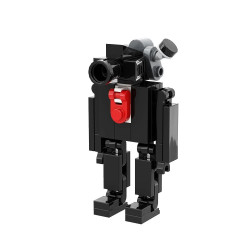 Skibidi WC Model stavebnice Hra Anime Figúrka Kreatívna zostava z tehál Legrační hračka Stolová ozdoba Darček k narodeninám pre