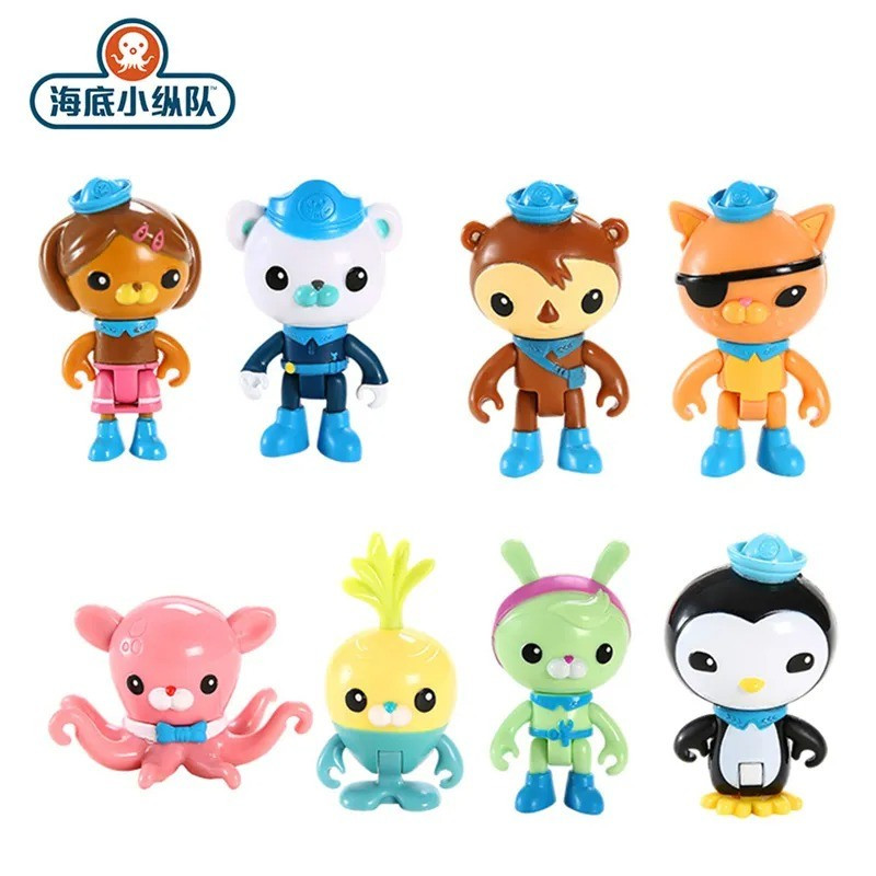 Action Figures Octonauts | Children's Anime Figures - Toy Set Children's Toys Anime - Aliexpress