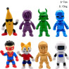 8Pcs/Set Stumble Guys Kawaii Anime Figure Toys Cute Game Character Dolls PVC Action Model Kids Birthday Gifts| | - Bartis.cz