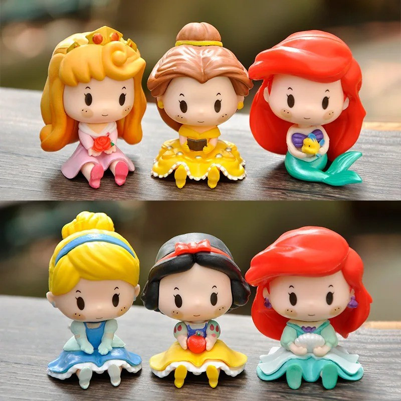 Set figurek princezny 6 ks