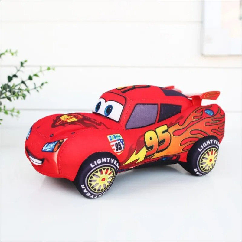 Plyšové auto Blesk McQueen 25/35 cm