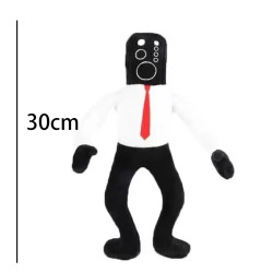 Set Plyšové hračky Skibidi Toilet 30 cm / 5 ks
