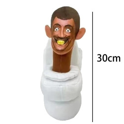 Set Plyšové hračky Skibidi Toilet 30 cm / 5 ks