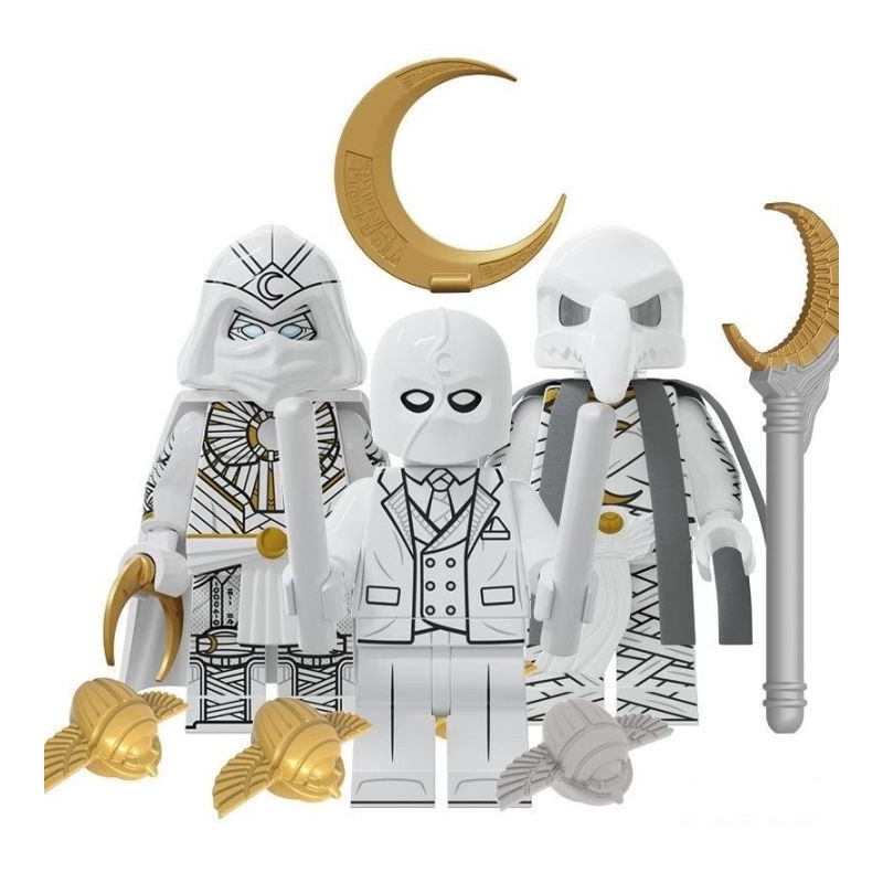 Figurky Moon Knight postavičky 3 ks