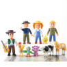 Toys Children Zenon Farm | Muñecos La Granja De Zenon | Zenon Farm Animated Toys - Action Figures - Aliexpress