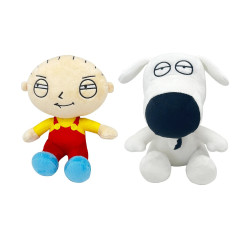 Plyšák Stewie nebo Brian Griffin | Family Guy 18 cm