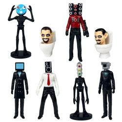 Figurky Skibidi Toilet 8 ks