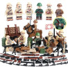 Figurky set japonští vojáci 2. Světová válka II