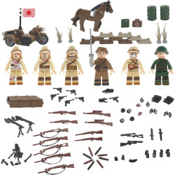 Figurky set japonští vojáci 2. Světová válka II