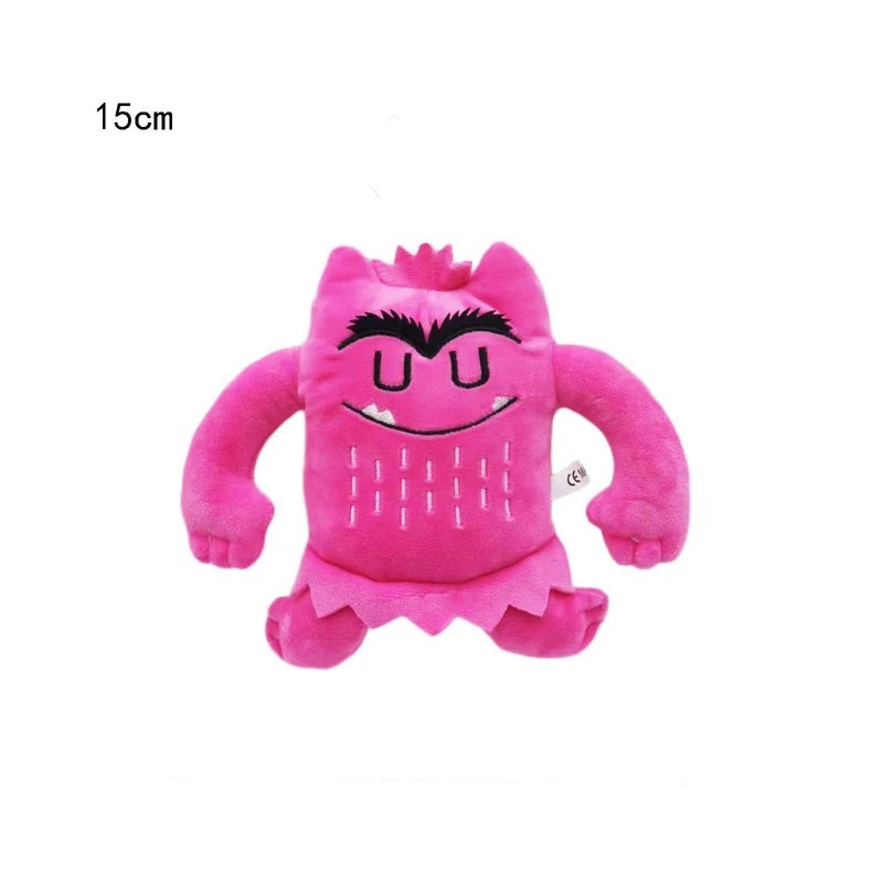 Plyšák farebné príšery 15 cm