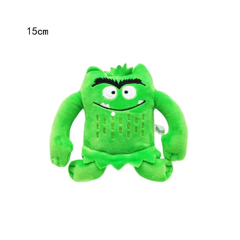 Plyšák barevné příšery 15 cm