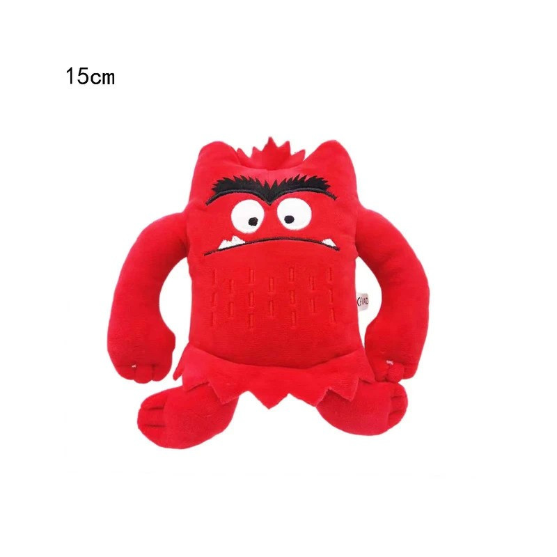 Plyšák barevné příšery 15 cm